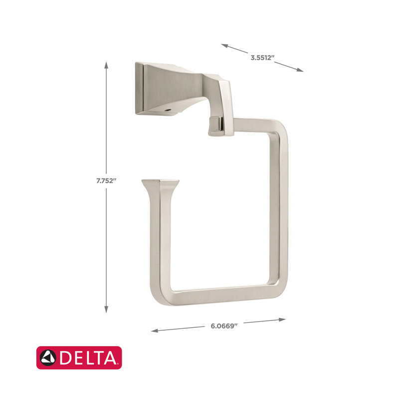 75146SSCZ Delta Dryden Towel Ring & Reviews Wayfair